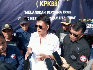 Rudi Irianto Penasehat KPKBB saat di wawancarai (foto: Chevi Hediana)